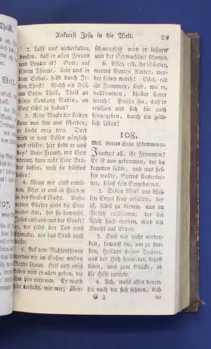 Dresdnisches Gesangbuch auf höchsten Befehl 1811 Singen Gesang Lyrik Sprache js