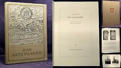 Bachmann Das alte Plauen 1954 Sehenswürdigkeiten Ortskunde Sachsen js