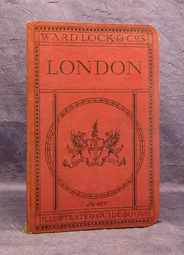 A Pictorial and Descriptive Guide to London um 1905 Routenführer Guide js