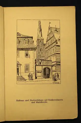 Flemes Führer durch Hameln um 1930 Niedersachsen Ortskunde Geografie js