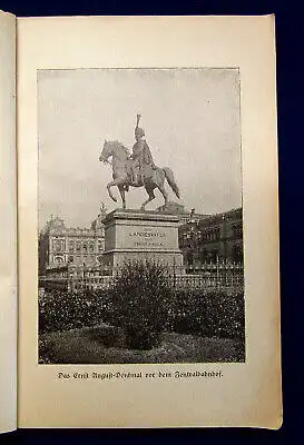 Schulze Führer durch die Stadt Hannover um 1900 Führer Guide Reiseführer mb