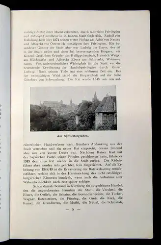 Deutscher Sängerbund Führer durch die Feststadt Nürnberg 1912 Reiseführer mb