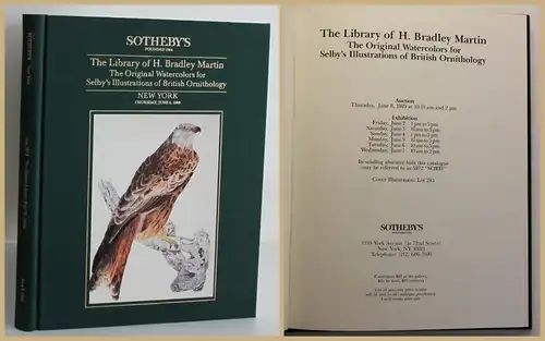 The Library of H. Bradley Martin 1989 Auktionskatalog mit Preisliste selten sf