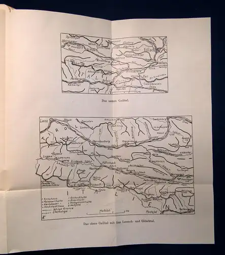 Landeskommission für Fremdenverkehr Kärnten 1927 Reiseführer Guide  Reisen mb