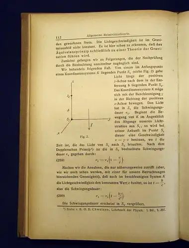 Kopff Grundzüge der Einsteinschen Relativitätstheorie 1921 Naturwissenschaften m