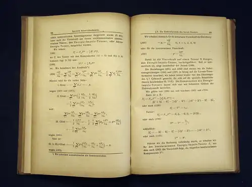 Kopff Grundzüge der Einsteinschen Relativitätstheorie 1921 Naturwissenschaften m