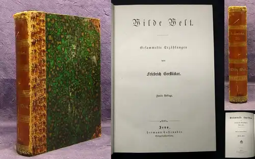 Gerstäcker, Friedrich Gesammelte Schriften Bd.26 Wilde Welt um 1900 Klassiker js