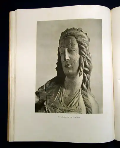 Hentschel Sächsische Plastik um 1500 1926 Geschichte Gesellschaft alte Kunst mb