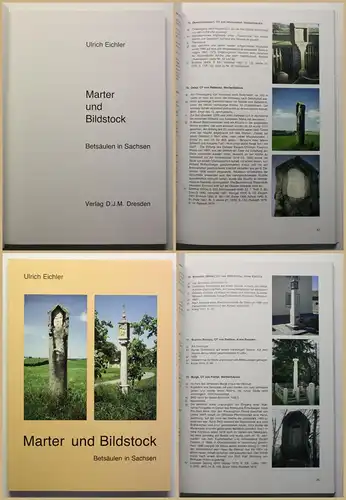 Eichler Marter und Bildstock Betsäulen in Sachsen 2003 Geschichte Geografie sf