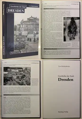 Schieferdecker Geschichte der Stadt Dresden 2003 Sachsen Wiederaufbau Krieg sf