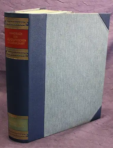 Klute Handbuch der geographischen Wissenschaften "Südost- und Südeuropa" 1931 sf