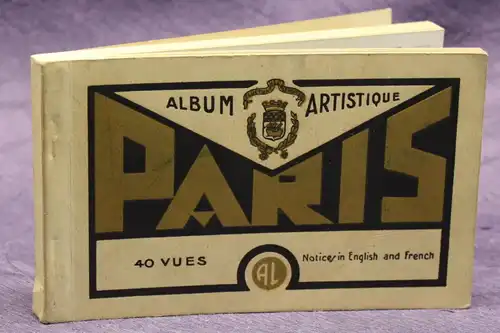 40 Original Ansichtskarten von Paris 1920 Frankreich Ortskunde Landeskunde js