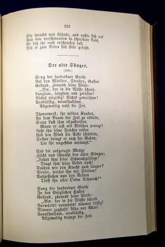 Chammissos Werke 2 Bde. komplett um 1890 dekorativ Klassiker js