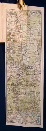 Richter Der Rhein von Cöln bis Mannheim um 1915 Guide Reiseführer Führer mb