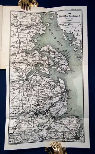 Richter Ostschleswig Von Kiel bis Jütland 1913/14 Reiseführer Guide Führer mb