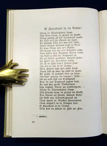 Harms Heimatklänge aus niederlebischen Gauen Ernstes und heiteres 1931 js