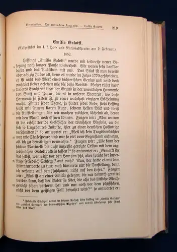 Zinkernagel Hebbels Werke 1-6 Bde. komplett um 1910 Halbleder gebunden js