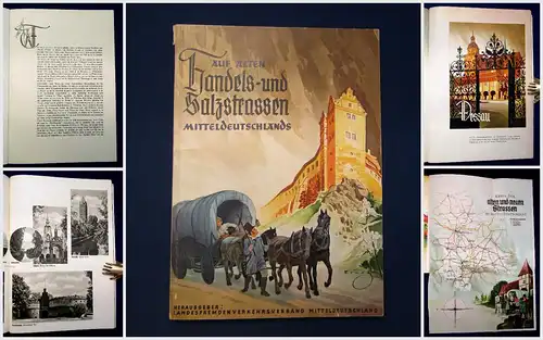 Landesfremdenverkehrsverband Auf alten Handels.-u. Salzstrassen  um 1900 mb