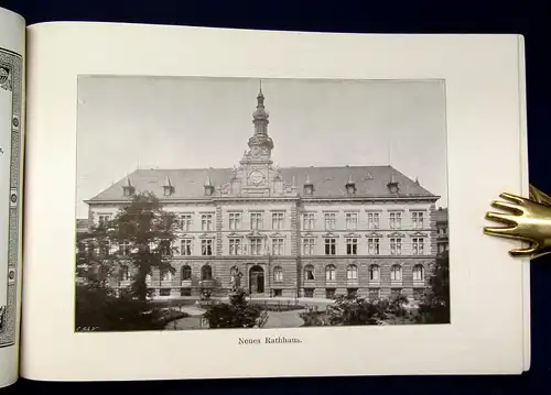 Buch Ansichten-Album Chemnitz um 1900 Geschichte Photographie Bilder Foto mb