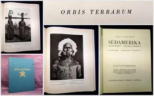 Von Schumacher Südamerika Baukunst Landschaft Volksleben 1931 Orbis Terrarum mb