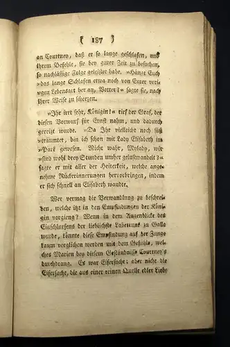 Boß Maria, Englands Monarchin Ein historisches Gemälde selten 1793 Politik js