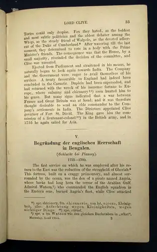 Lord Clive und Warren Hastings Gründer des Indo-Britisches Reiches 1876 js