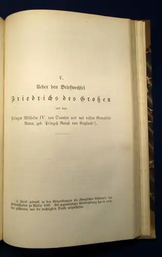 Ranke Abhandlungen und Versuche Erste Sammlung 1877 Geschichte Militär js