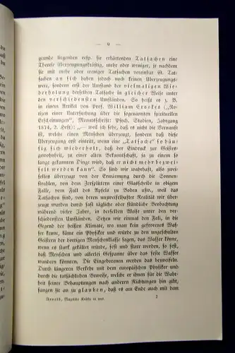 Arnold Magische Kräfte in uns Die Kraft der Überzeugung um 1900 Selbstheilung mb