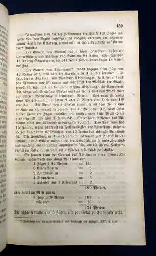 Griesheim Vorlesungen über die Taktik 1855 Geschichte Politik Gesellschaft mb