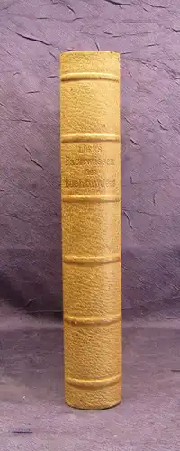 Lüers Das Fachwissen des Buchbinders 1950 835 Abbildungen Handeinband Technik mb