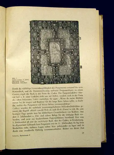 Lüers Das Fachwissen des Buchbinders 1950 835 Abbildungen Handeinband Technik mb