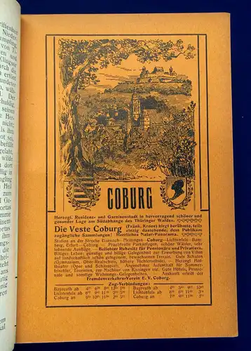 Niehrenheim Zur Erinnerung an Bayreuth 1911 Wegweiser Exemplar Hilde Pomplitz mb