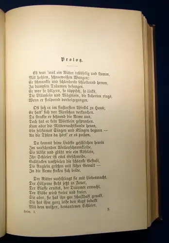 Elster Heinrich Heines Sämtliche Werke 1-7 komplett Klassiker  um 1900 js