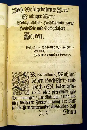 Schübler Neue deutliche Anleitung practische Sonnen-Uhr-Kunst 1726 einz. Ausgabe