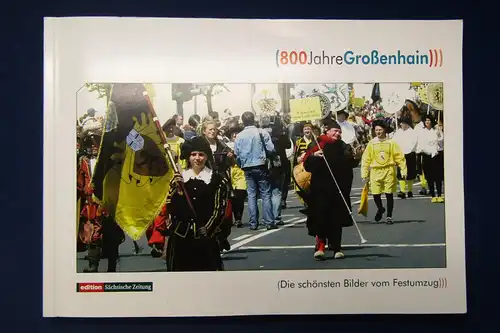 Verlagsgesellschaft Elbland 800 Jahre Großenhain um 2000 Geschichte Ortskunde mb