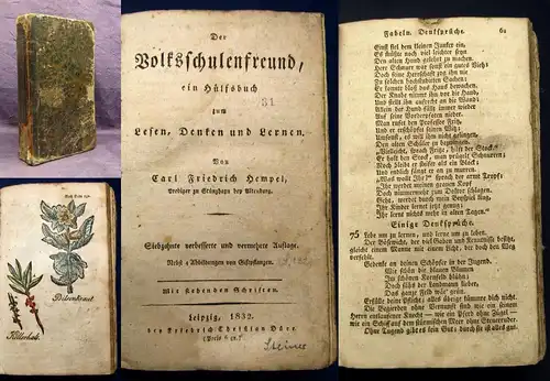 Der Volkschulenfreund, ein Hülfsbuch zum Lesen, Denken und Lernen 1832js