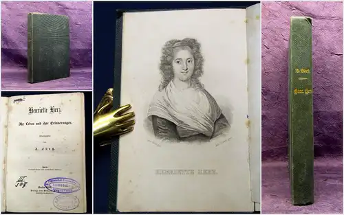 Fürst Henriette Herz Ihr Leben und ihre Erinnerungen 1858 selten Bibliophilie mb