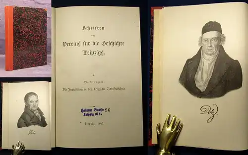 Schriften des Vereins für die Geschichte Leipzigs 1892 Bd.4 apart js