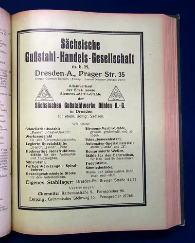 Naumann Köhler Sächsisches Gemeindehandbuch Auskunftsbuch 1925 Ortskunde mb