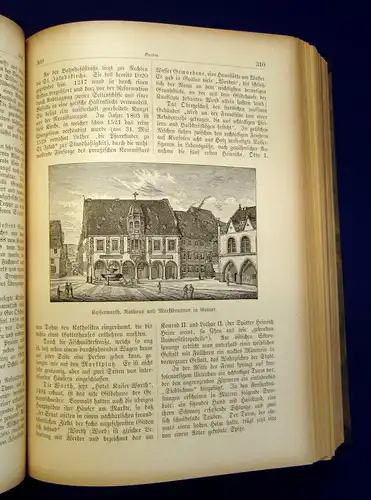 Meyer Die Provinz Hannover Geschichts-,Kultur- u Landschaftsbilder 1888 mb