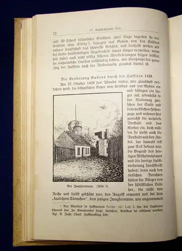 Gander Geschichte der Stadt Guben 1925 Geographie Ortskunde Geschichte mb