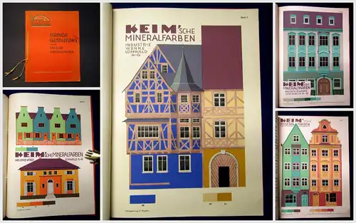 Lohwald AG Rupflin Farbige Gestaltung durch Mineralfarben Bauhaus o.J. (1929) m