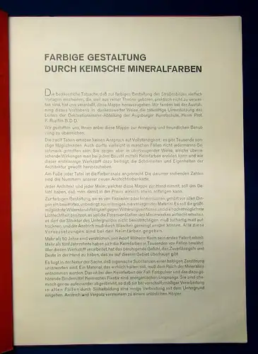 Lohwald AG Rupflin Farbige Gestaltung durch Mineralfarben Bauhaus o.J. (1929) m