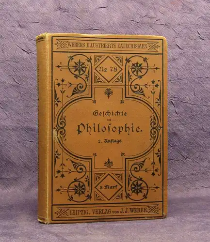 Kirchner Katechismus der Geschichte der Philosophie Thales bis Gegenwart 1884 js