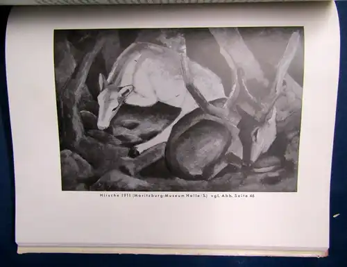 Schardt Franz Marc Mit hundertfünfzehn Abbildungen 1936 selten Kunst js