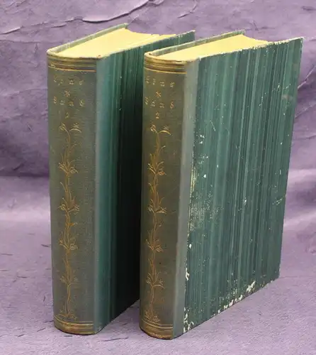 Hermann Löns 2 (von 3) Bänden 1927 6 Romane Belletristik Literatur Lyrik js