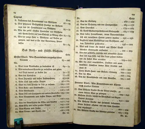 Noth-u. Hülfs-Büchlein u. Trauer-Geschichten des Dorfes Mildheim 1838 1. Teil js