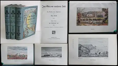 M. Eyth Im Strom unserer Zeit 3 Bde 1904 Ingenieur Briefe Autobiografie xy
