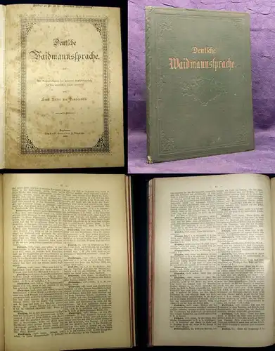 Dombrowski Deutsche Waidmannssprahce Zugrundlegung des Quellenmaterials 1892 j