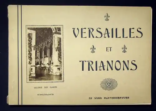 Versailles et Trianons 32 Vues Platinogravure um 1900 Ortskunde Geschichte  j